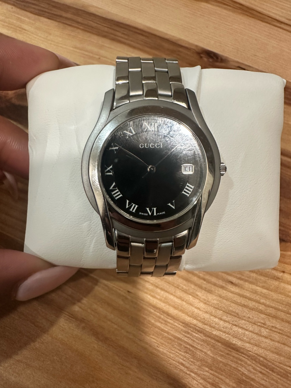 Gucci Stainless Steel watch; Unisex